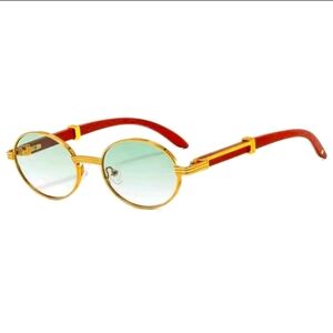 Stylish Gradient Green Sunglasses